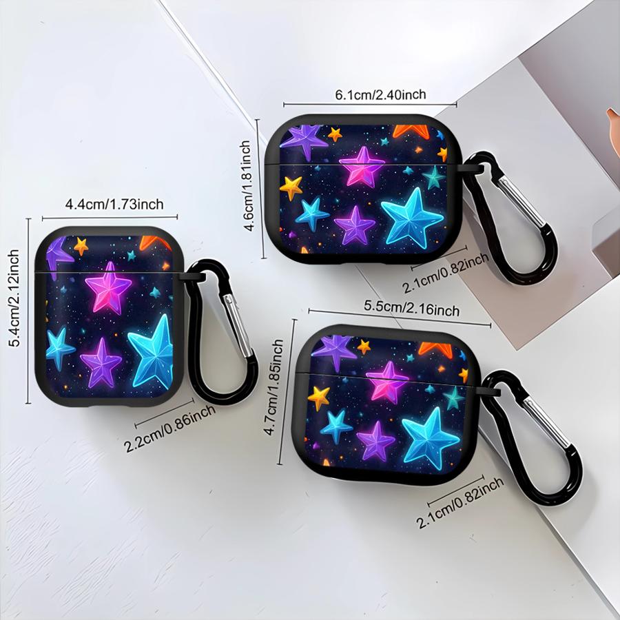 Межзвездный Кейс Для Airpods 4 1 2 Pro3 Pro2 3 Pro Чехлы Для Наушников Обложка