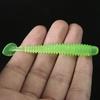 20Pcs Fishing Lures Soft Baits with T-Tail Vibrant Color Mini Size Portable Flexible Fake Lures Artificial Baits