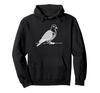 Line Art Bird/Ornithologist Ruddy Ground Dove Hoodie
