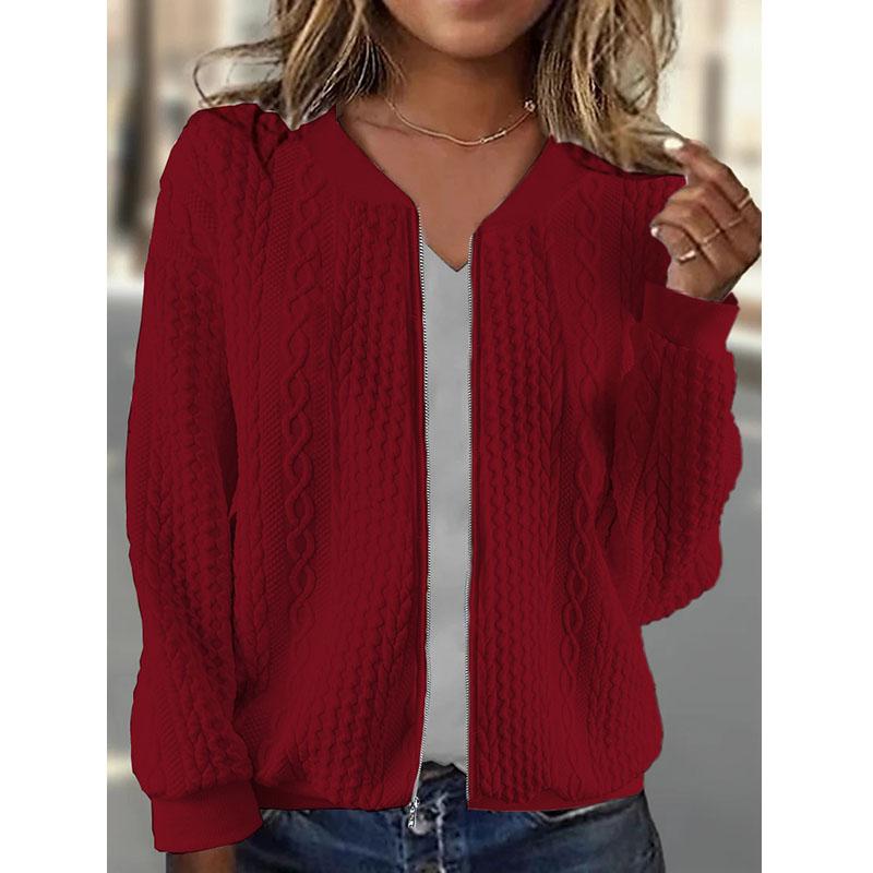 Пальто женская модная однотонная бейсбольная стеганая куртка в клетку с воротником-стойкой