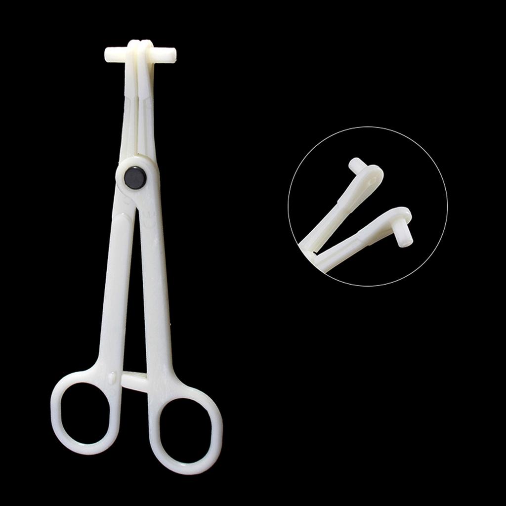 25 шт. Профессиональный одноразовый пирсинг плоскогубцы круглый открытый зажим для тела ухо губ пупок нос язык пирсинг щипцы инструмент