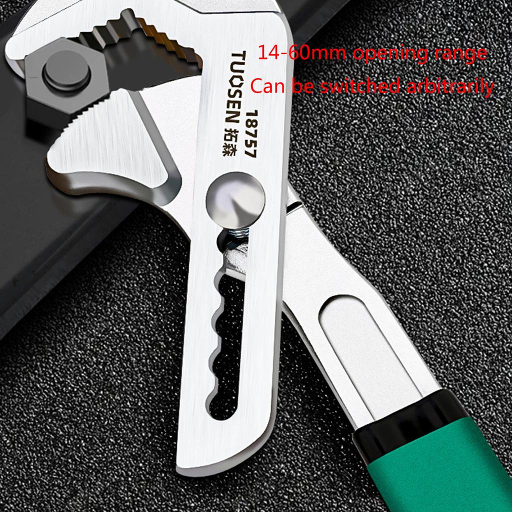 Труба с большим отверстием для ключа, разводной ключ для с эргономичной ручкой, многофункциональный гаечный ключ для домашней сантехники