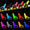 10pcs High Pulling Force Fishing Hook Keeper with Rubber Rings Fishing Rod Fixed Fishing Rod Pole