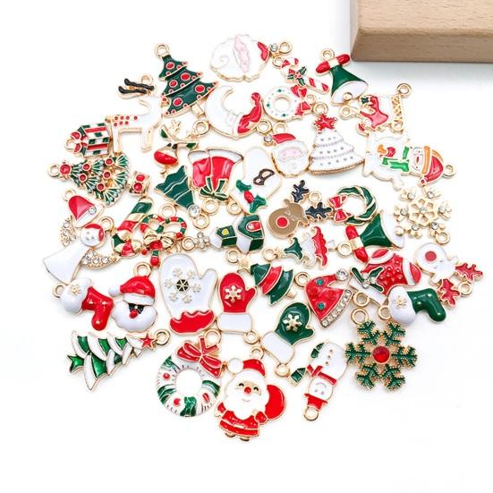 50 шт., кулон из смешанного сплава, рождественские подвески, ювелирные изделия ручной работы, подвески для браслета, ожерелья, сережек, сделай сам