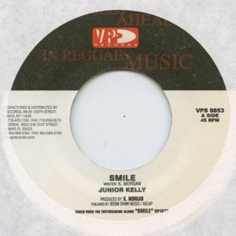 7inch Record JUNIOR KELLY - Smile VPS8853 VP 2003 US Reggae, Ska & Dub Used