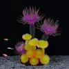 Silicone Artificial Coral Lifelike Undersea Water Plants Creative Sea Anemone  Fish Tank