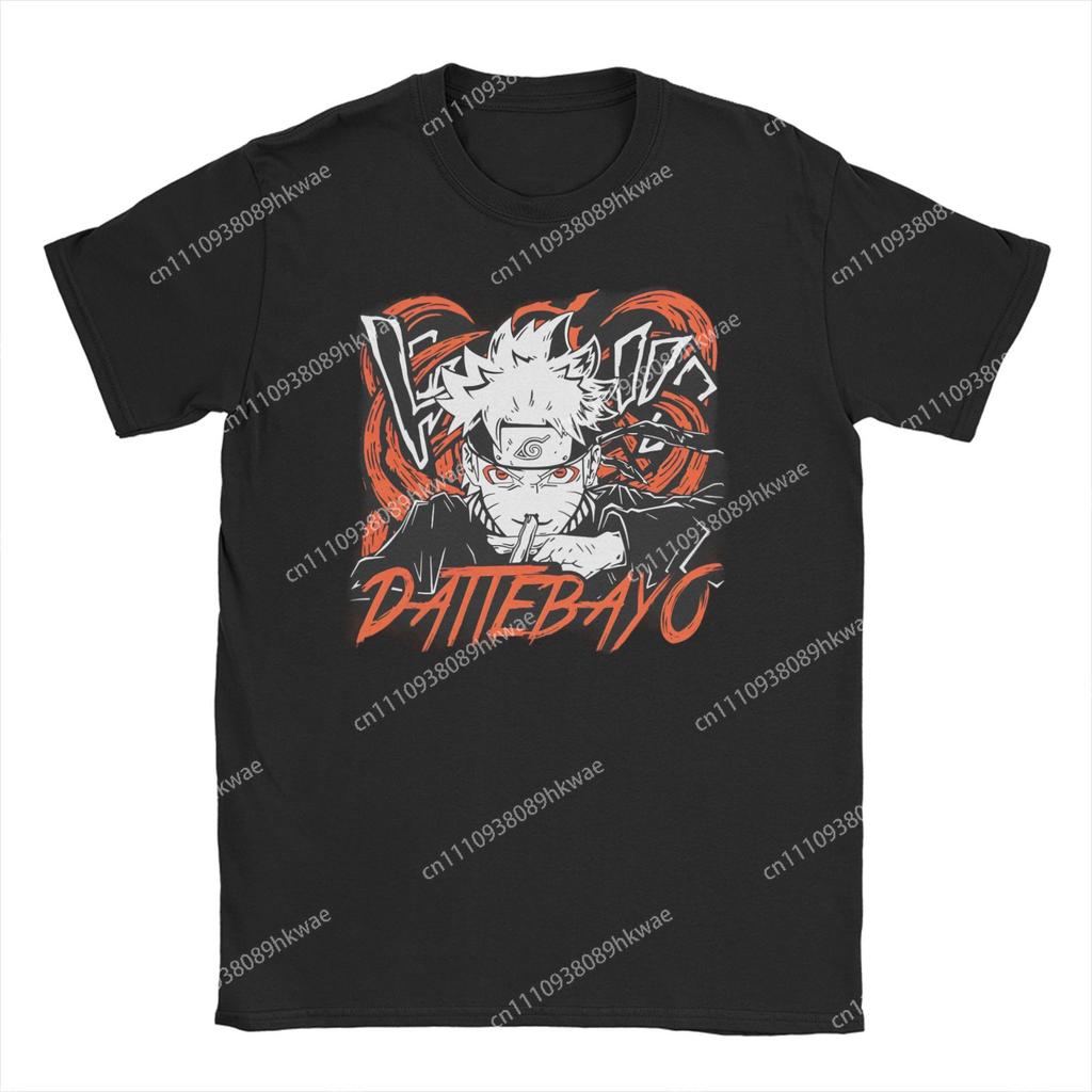 Japanese Anime Unisexga Graphic TShirts for Unisex Unisex 100 Cotton T Shirt Narutoes Short Sleeve Tee Shirt New Arrival Tops