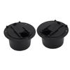 Round Electrical Power Cable   for ,  , , White Power Cable Cover, 2 Sets of   ABS Cable