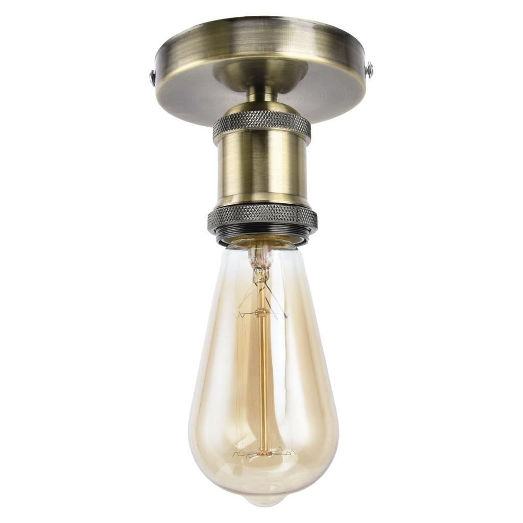 Винтажный патрон E26 E27 для лампы, потолочный патрон с аксессуарами для кухни, спальни, гостиной