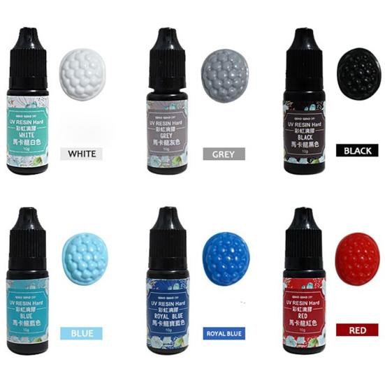 УФ Смола Клей Ультрафиолетового Отверждения Краситель Пигмент DIY Ювелирные Изделия Ремесло Украшение