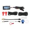 Motorcycle Digital Display 4 In 1 Thermometer Oil Engine Temperature Voltage Meter Time Display with 14mm Spark Plug