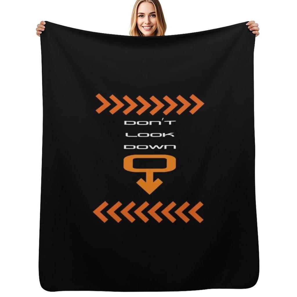 Oblivion Alton Towers Dont Look Down Throw Blanket Faux Fur Soft Warm Blanket for Bed