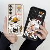 Мягкий чехол для телефона Samsung Galaxy A16 A06 A03s A05 A20 A13 A11 A12 A05s A15 A04e A50 One Pieces D-Luffy
