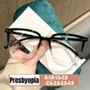 Women Men's HD Reading Glasses Trendy Unisex Anti-blue Light Hyperopia Glasses Ladies Fashion Plus Diopters Presbyopia 0+1.0+4.0