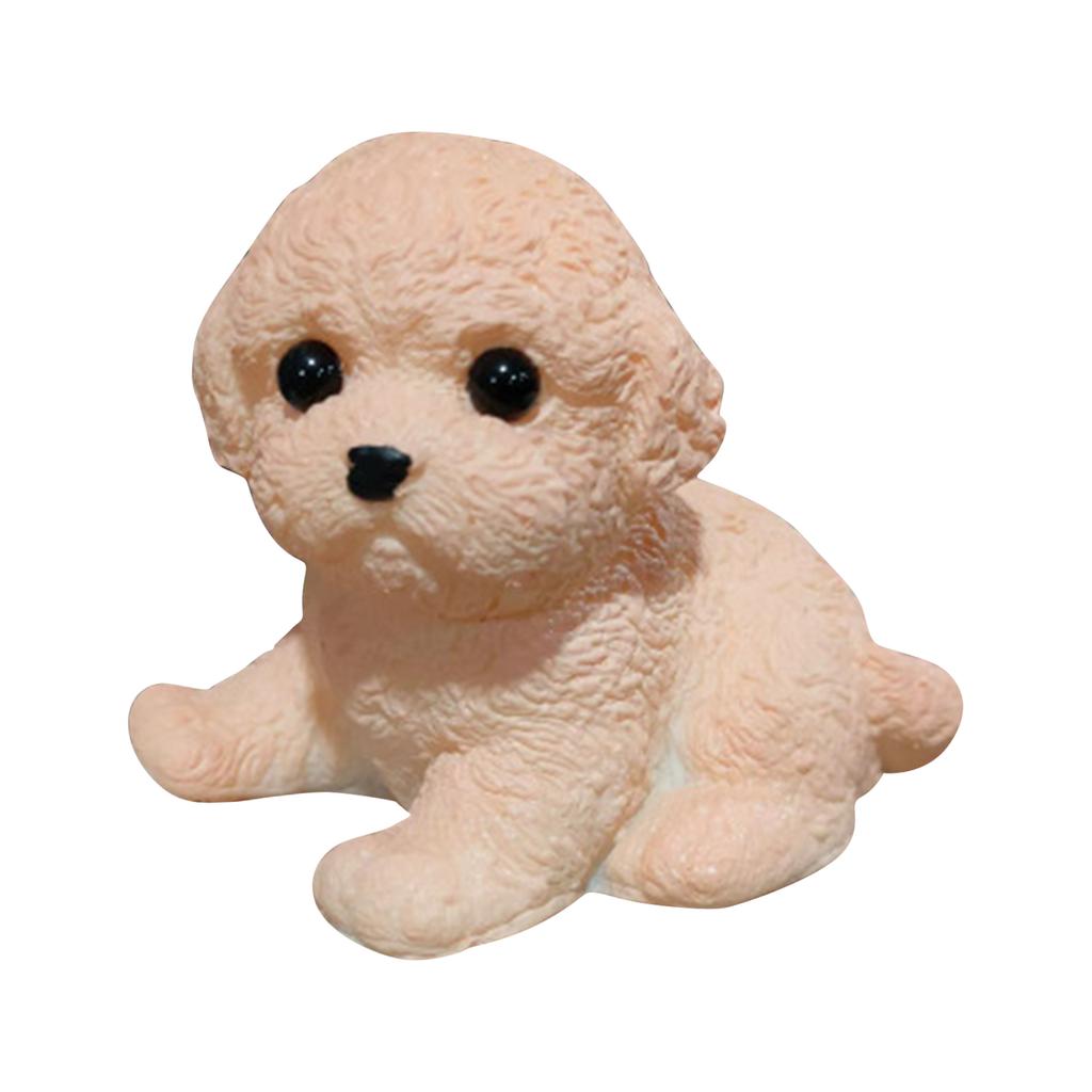 Cute Pet Puppy Decompression Toy, Two Colors Available, Tabletop Ornament, Cute Puppy