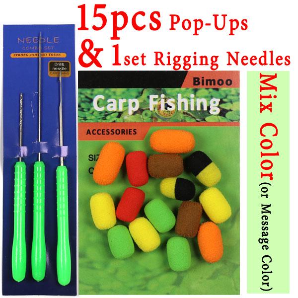 Приманка для ловли рыбы, всплывающие крючки, 15 штук