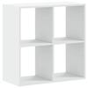VidaXL Bookcase White 68.5x32x68.5 Cm Engineered Wood, Shelf, Bookshelf, Book Holder, Cabinet of 852825