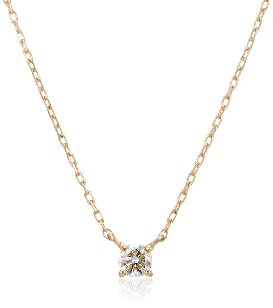 Diamond K10 Yellow Gold Necklace 151446123004 Canal4℃ (YG)