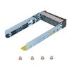 Лоток для жесткого диска 2,5 дюйма Стабильный металлический ABS SAS SATA Держатель жесткого диска для Lenovo SR650 SR550 SR570 HR630X HR650S