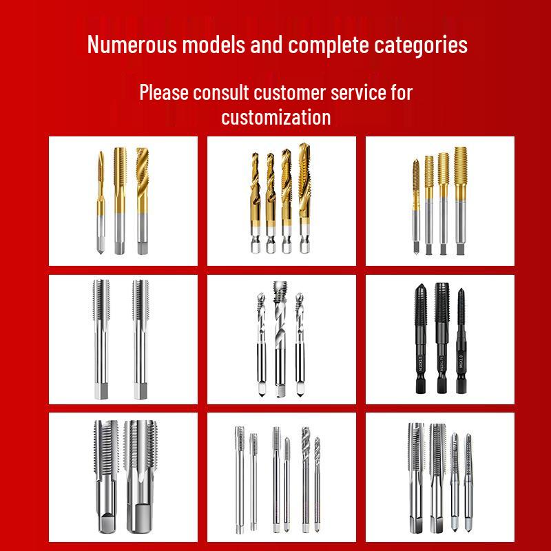 Высокоскоростная сталь GZGNPT Резьбовой метчик для ремонта водопроводных труб со сломанной резьбой 65424241