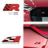 kyzh6 Car Accessories Metal Grille Emblem Rear Trunk Body Badge Sticker For Seat IBIZA Leon R Cupra Exeo Mii Tarraco Toledo Altea