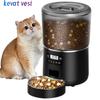 4L Automatic Cat Feeder Large Capacity Timed Smart Pet Food Dispenser for Dogs Cats Detachable Kitten Feeding Bowl Pet Supplies