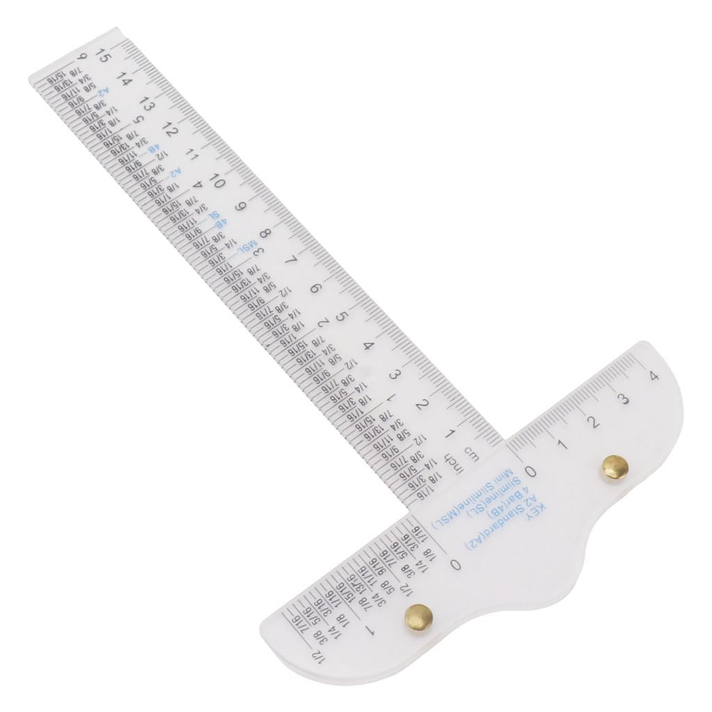 T Square Ruler Acrylic Transparent Accurate Widely Used T Ruler for Crafting Art Framing