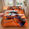 3pcs Goku, DragonBall Bedding Set. Soft and Comfortable with No Core Included (1x Duvet Cover + 2x Pillow Covers) yy251009231