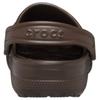 Crocs Классические клоги из искусственной кожи, модные и универсальные дырчатые туфли унисекс, коричневые