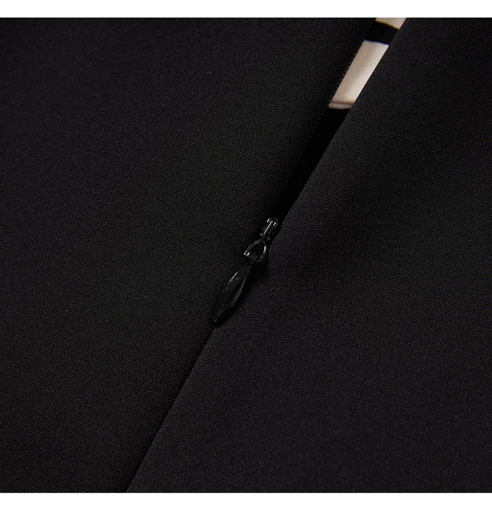 Интеллектуальный Повседневный Умное Формальное Платье со Съемным Воротником - Коллекция Ранней Осени