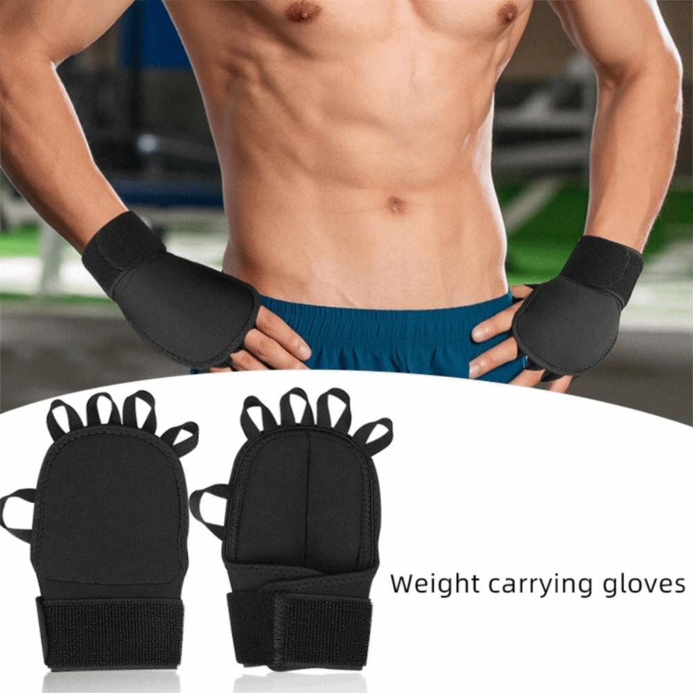 1Pair Dirt-resistant Weighted Gloves Freely Adjustable Training Gloves Fine Motor Skills