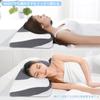 This memory foam pillow gently supports your head, neck, and shoulders, perfect for back and side sleeping. It stabilizes your neck and shoulders,