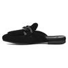 Janaya Sheepskin Casual Comfortable Fashion Sandals Women Sandals Black 1136891-BLKS