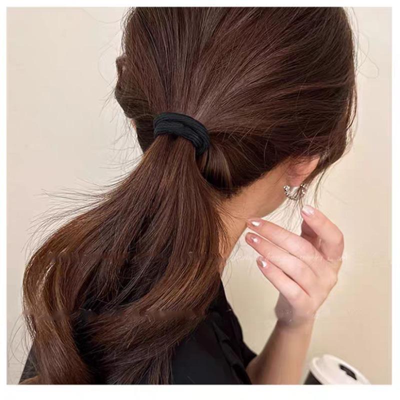 10PC European and American Good High Elasticity Hair Ties for Women Girls Ponytail Holder Sport Hair Accessories