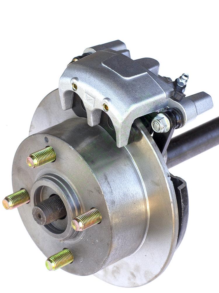 Electric Tricycle Front Axle Disc Brake Assembly with Master Cylinder