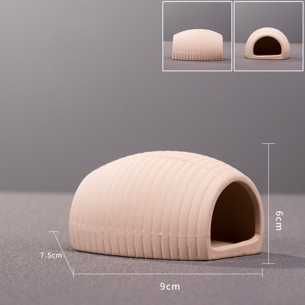 Ceramic Aquarium Shrimp Hideaway Multi-style Decorative Fish Hiding Shelter Creativity Multifunctional