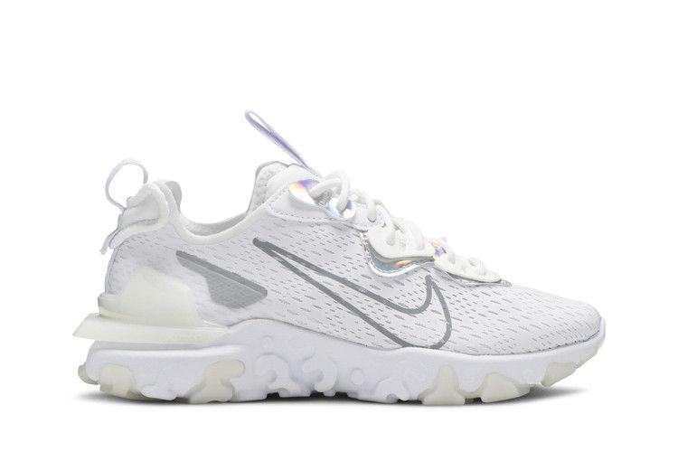 Women's Sneakers Nike React Vision White Particle Grey (Women's) White/Particle Grey-White