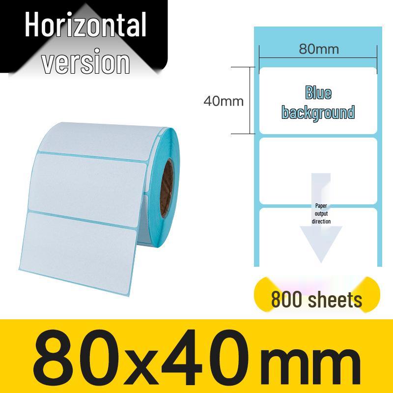 100x100x150mm Three-Proof Self-Adhesive Thermal Label Paper for Barcode Printing