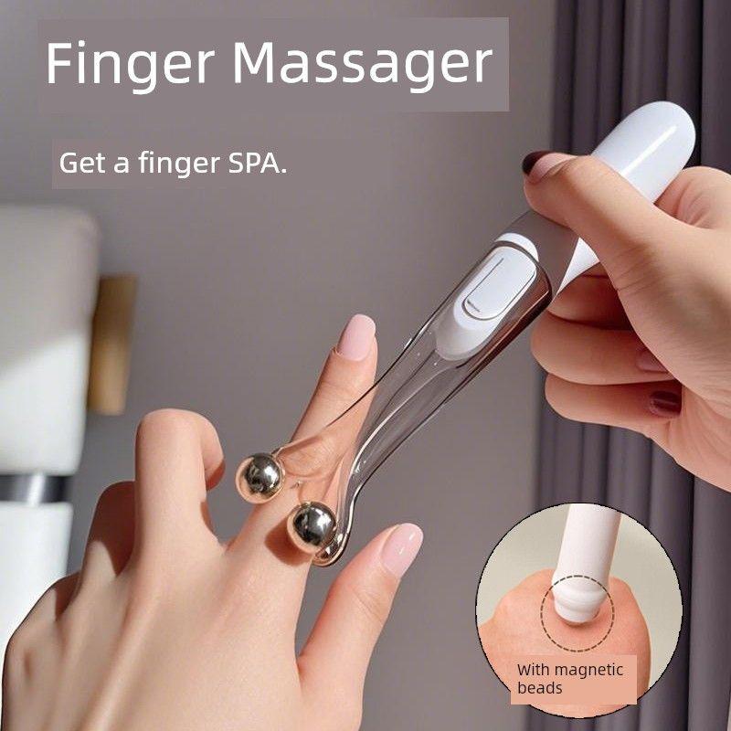 Finger Massager Hand Joint Roller Relief Hand Elastic Mouse Hand For Home Thin Hand Massage Clamp Multifunctional