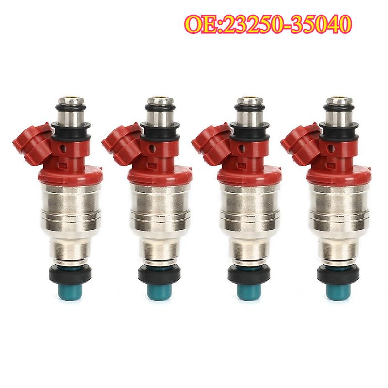 High quality new for 23250-35040 4PCS Fuel Injectors 89-95 For 4Runner Pickup T100 22RE 2.4L