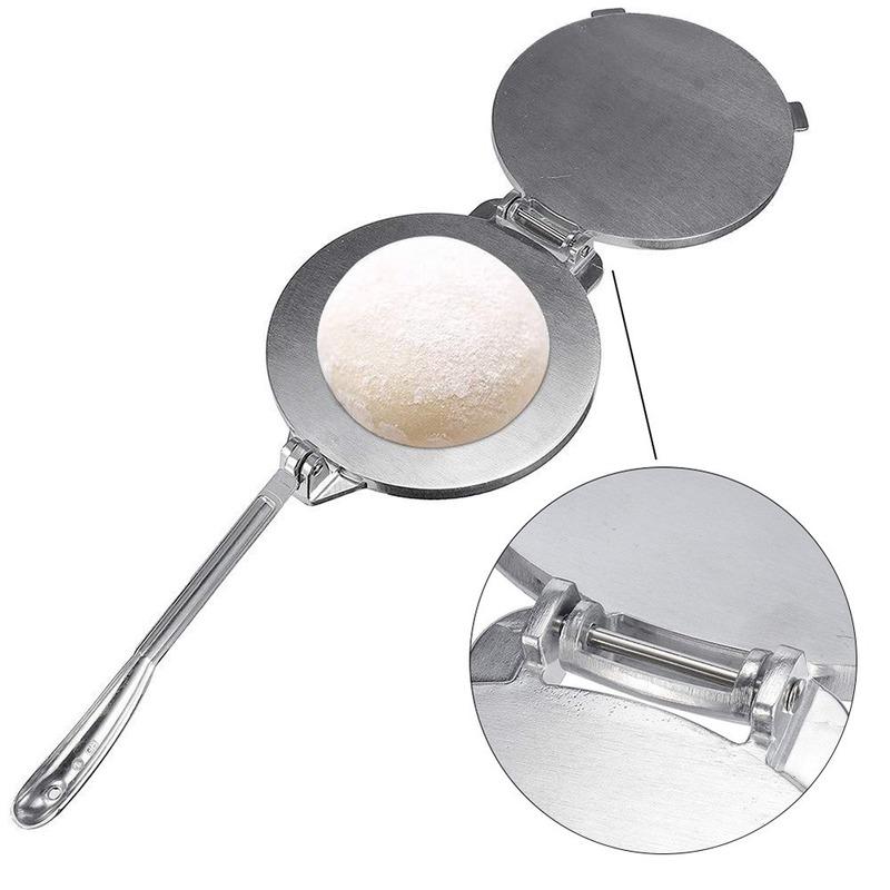 8 Inch Tortilla Press Cast Tortilla Maker Press Pan Heavy Restaurant Commercial Aluminium Tortilla Pie Maker Press Tool Part