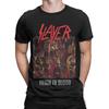 Men's Slayer Band T Shirt Pure Cotton Clothing Novelty Short Sleeve Round Collar Tees Birthday Present T-Shirt