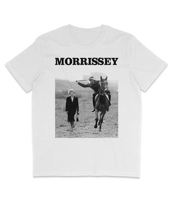 Unisex Shirt Cotton Oversize Large Size MORRISSEY Tour 2018 Full Backdrop Black Text Organic T Shirt The Smiths