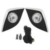 1pair Fog Lights Kit 81481 02340 Front Bumper Fog Lamp With Chrome Cover Wiring Switch for Corolla
