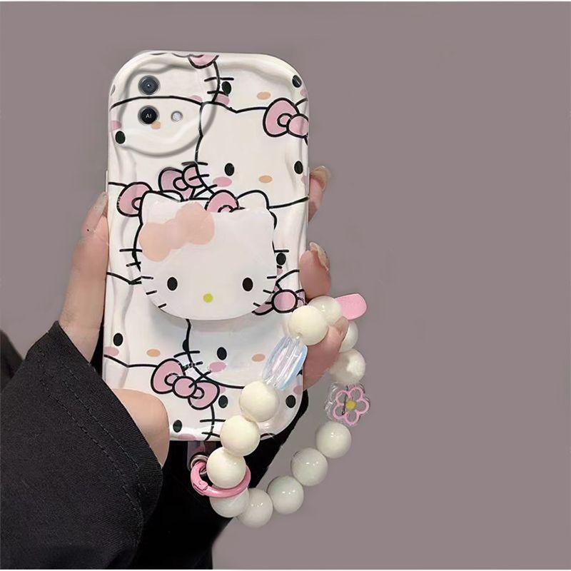Hello Kitty Kuromi Держатель-цепочка Чехол Для Huawei Honor 400 Lite Pro X9B X8C X8B X8A X9D X7D X7B X7A X6B 90 Lite 5G Чехол