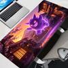 Gaming Mouse Pad Large Computer Mousepad Desk Mat PC Anime Gengar Pikachu Sakura Pagoda Carpet Keyboard rug Gamer Accessories