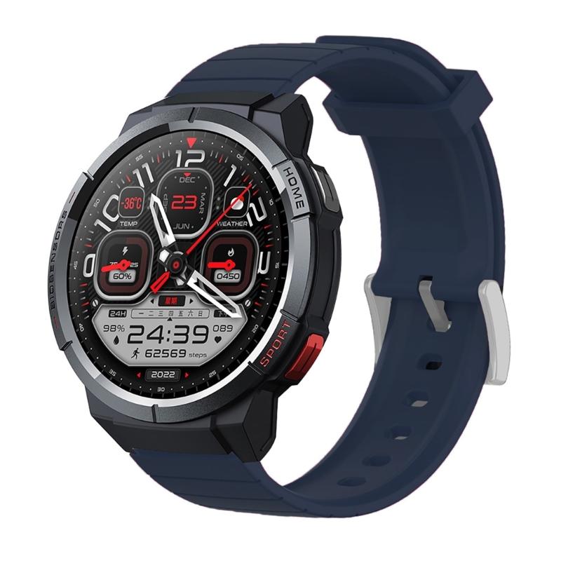 Мягкий силиконовый ремешок, подходящий для Mibro GS Sport Watch, петля-браслет для запястья, сменный, водонепроницаемый, устойчивый к поту, устойчивый к царапинам