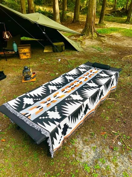 Peel Forest West Coast Ortega Pattern Rug, Camping Blanket, Outdoor Towel Blanket, Mexican Rug, 130x160cm
