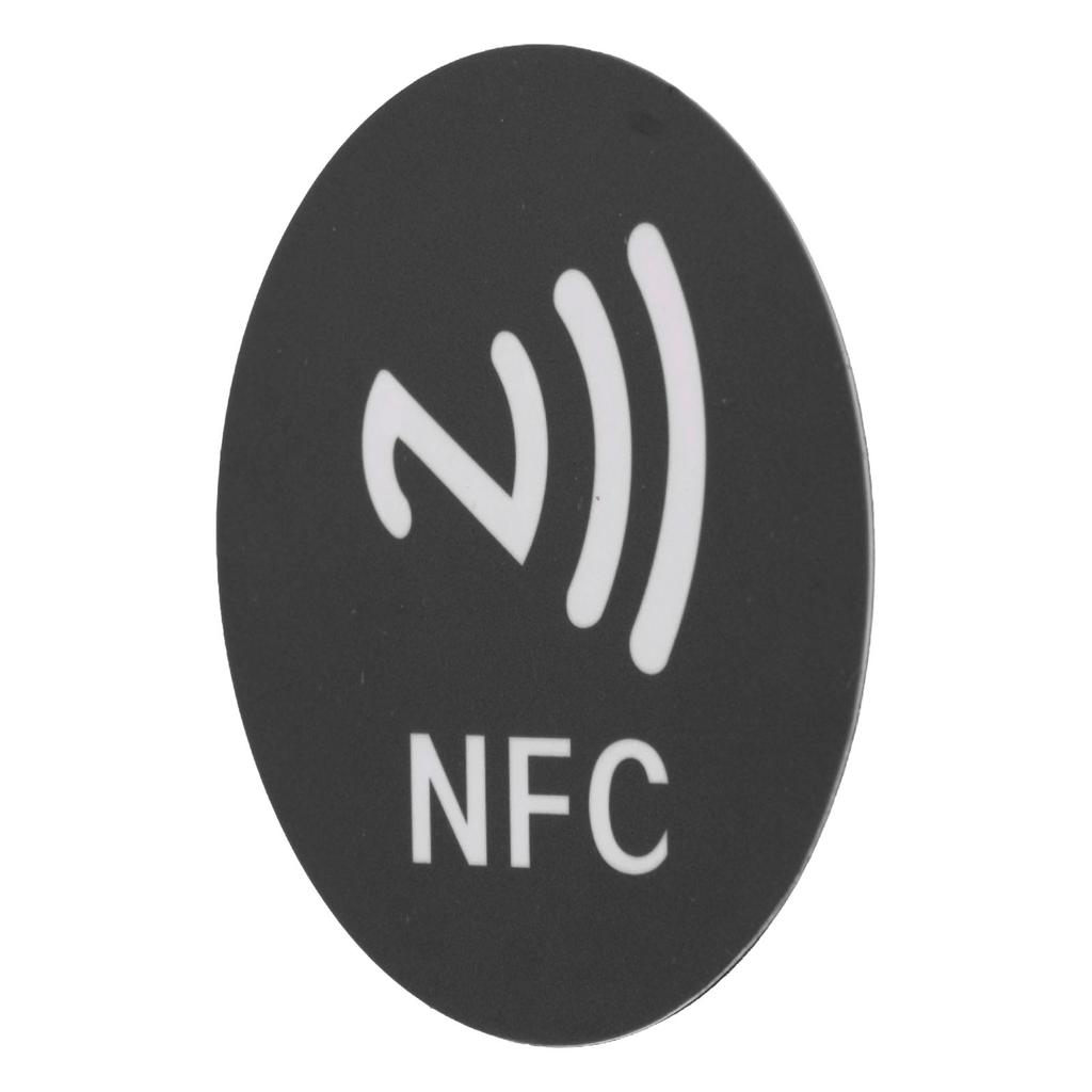 20pcs NFC Stickers 125KHz Anti Interference ID Phone NFC Sticker for Access Control Home Assistant Black