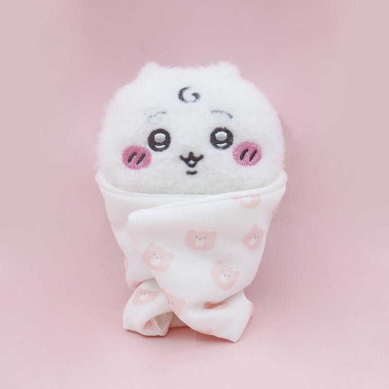 Подвесное украшение из плюшевой игрушки Chiikawa из супермягкого короткого плюша для детской коляски и детской комнаты